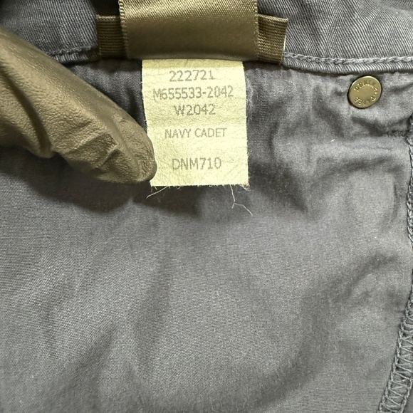 Paige Jeans Mens Size 31 Navy Federal Slim Straight - Picture 15 of 16